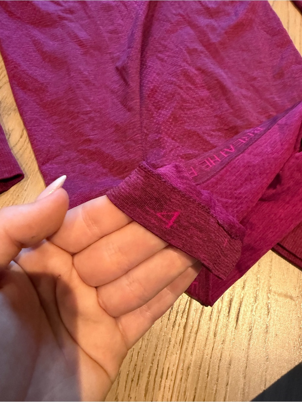 Lululemon Swiftly Tech Long Sleeve Ripened Raspberry / Red Merlot - Picture 8 of 8